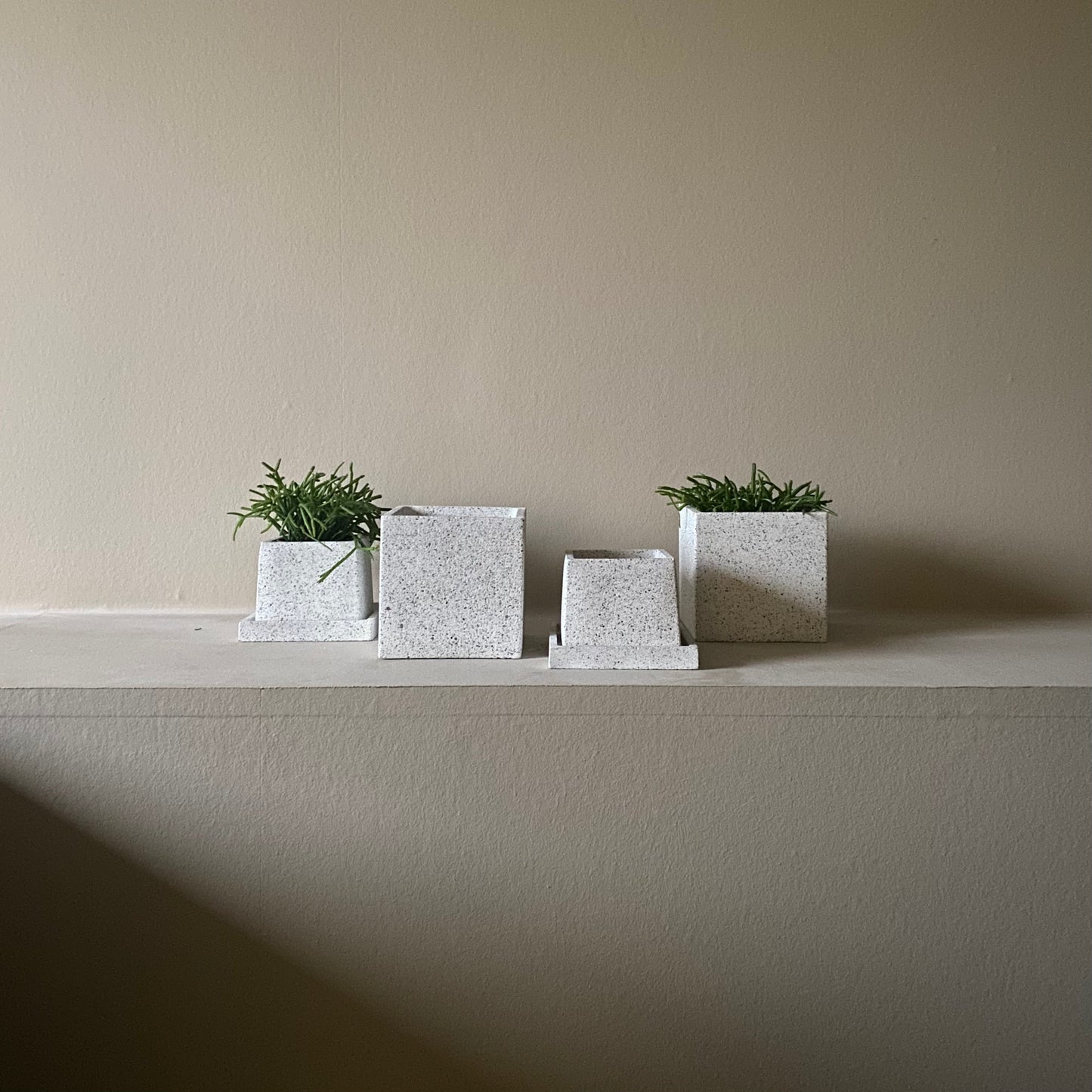 Kubus bloempot