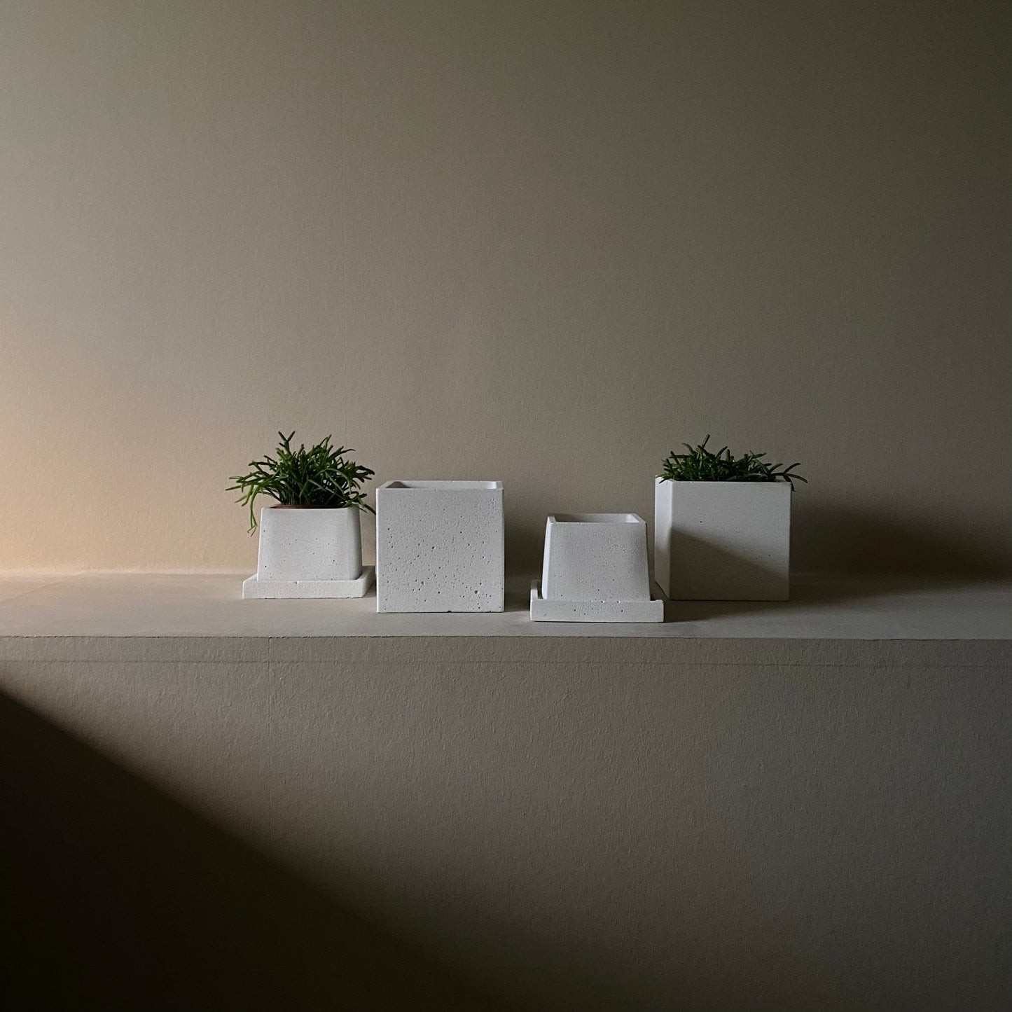 Kubus bloempot
